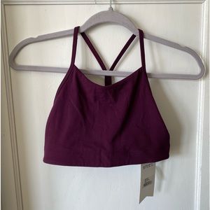 Stori purple yoga bra